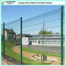 Courve Fencing / 3D Galvanized PVC Coated Welded Wire Mesh Fence